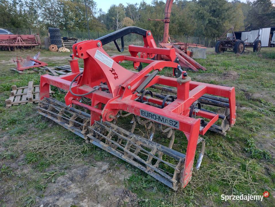 Agregat uprawowosiewny 25 m nieuszkodzony Agregaty Spławy Pierwsze