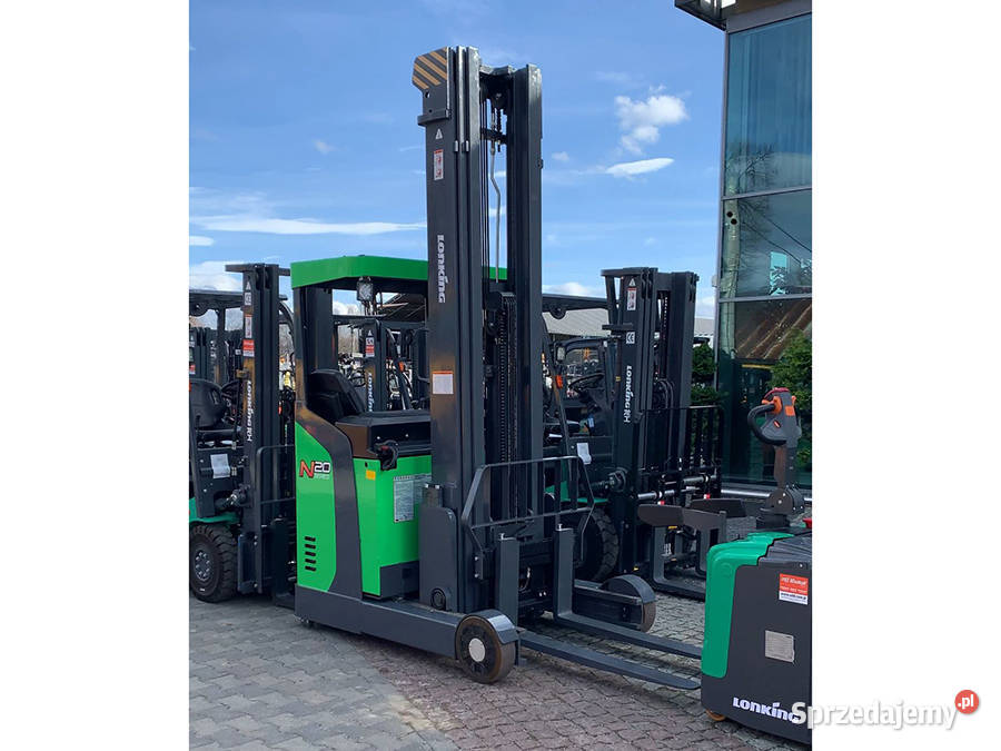 Lonking CQD20N reach truck 2 tony triplex 75 m Kęty sprzedam