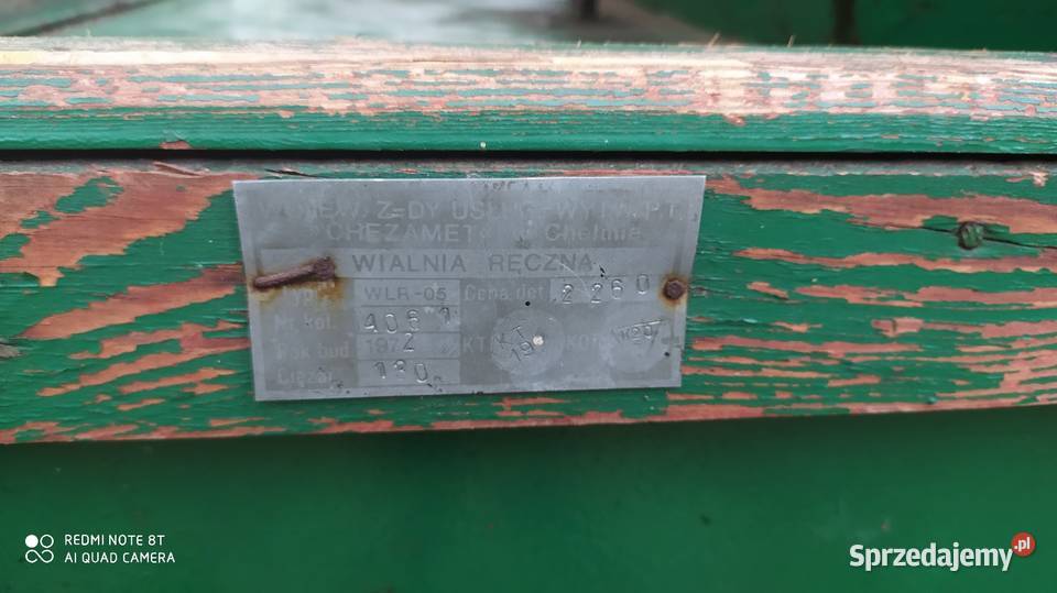 Wialnia do czyszczenia zboża i innych nasion nieuszkodzony Nieczajna Dolna