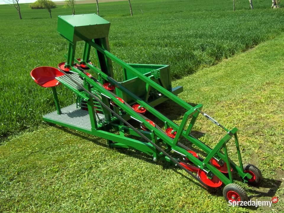 Kombajn do kopania czosnku kopaczka czosnek Kasiłan