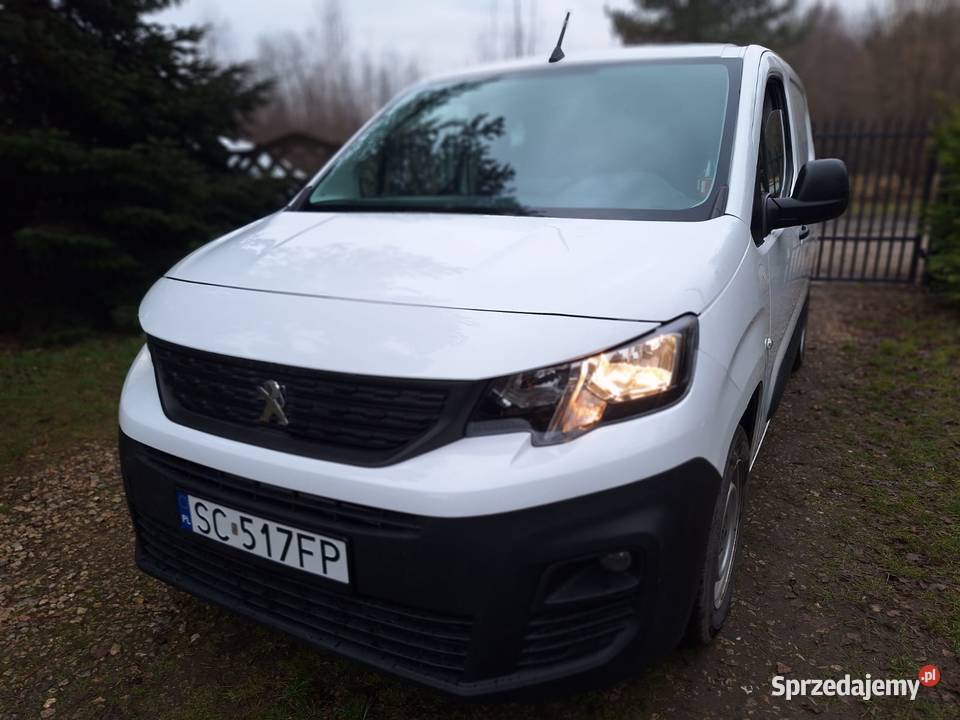 Peugeot Partner 16 HDI idealny dostawczak do Rok produkcji 2019 śląskie Częstochowa