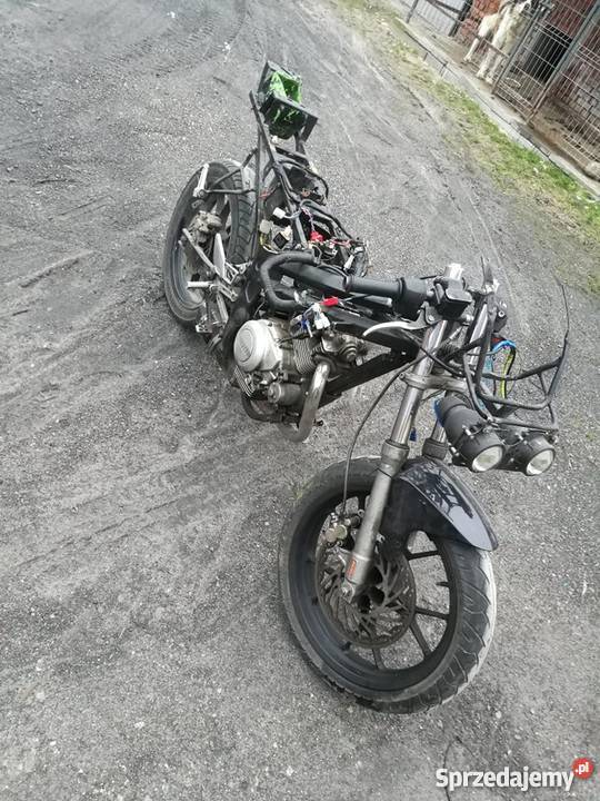 Rieju rs2 12550 silnik yamaha ybr150 CZYTAJ OPIS manualna Żnin