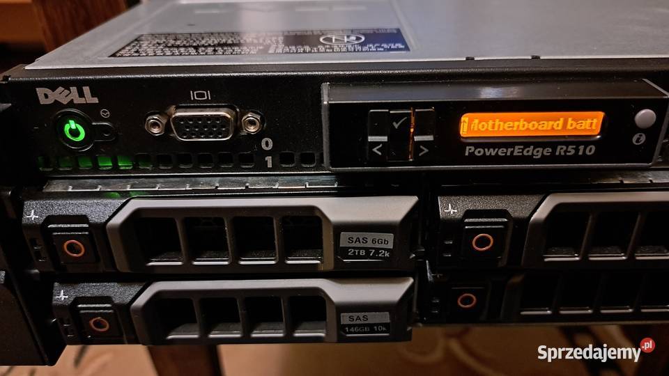Serwer Dell PowerEdge R510 Intel Xeon X5620 20 Zielona Góra