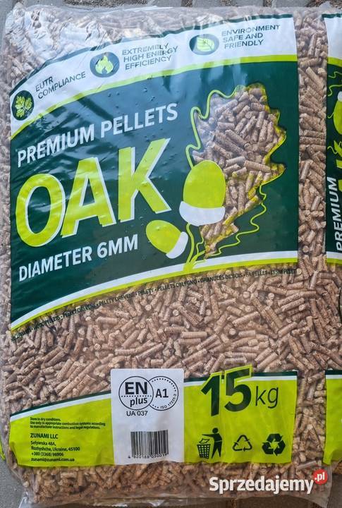 Pellet Sosnowy Certyfikat A1 Okazja JESIENNA Łuków