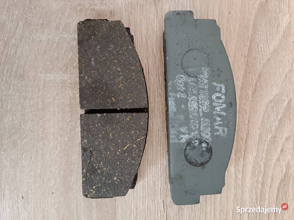 Nowe klocki hamulcowe Fiat 125p PRL Białystok