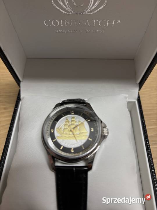 Męski zegarek kolekcjonerski 2 złote 1936 Szczecin