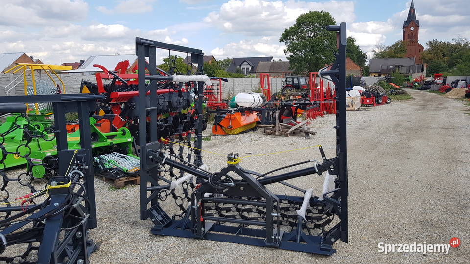 Włóka łąkowo polowa hydrauliczna Metal Technik