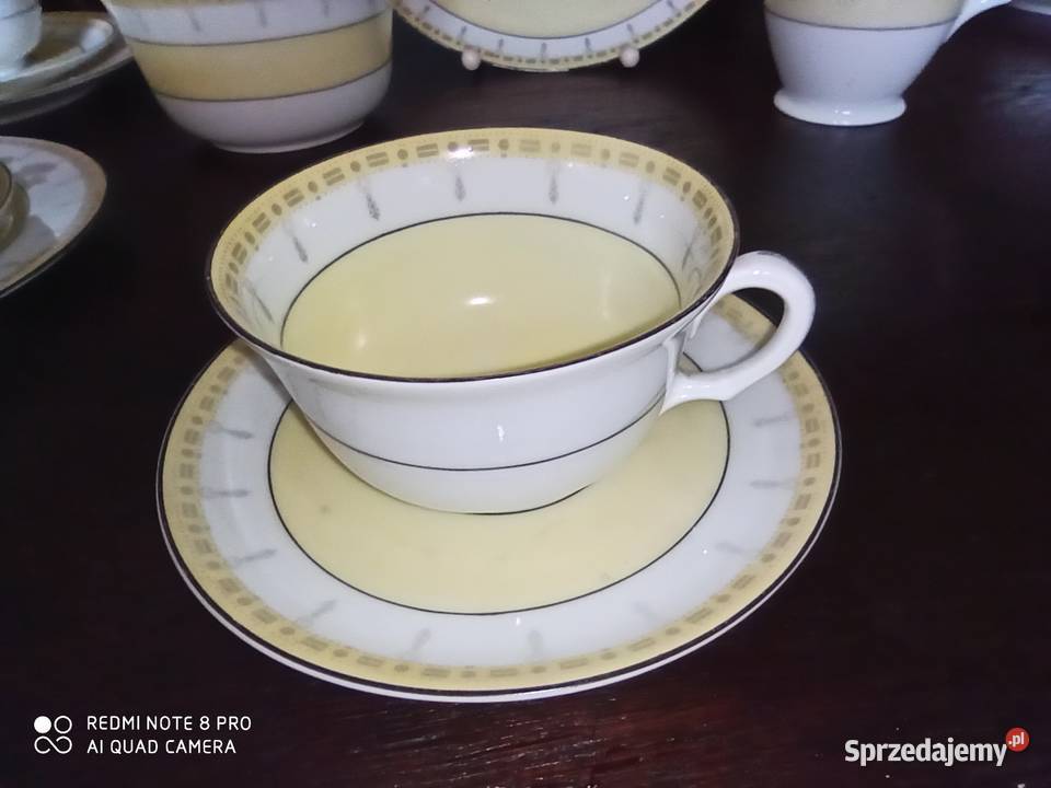 Serwis do herbaty Bohemia Epiag Czechoslowakia Gdańsk