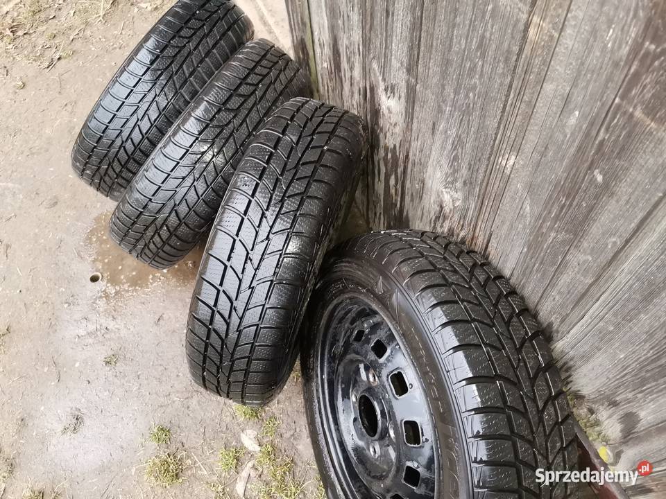 4 koła zimowe wyważone Chewrolet Daewoo Matiz