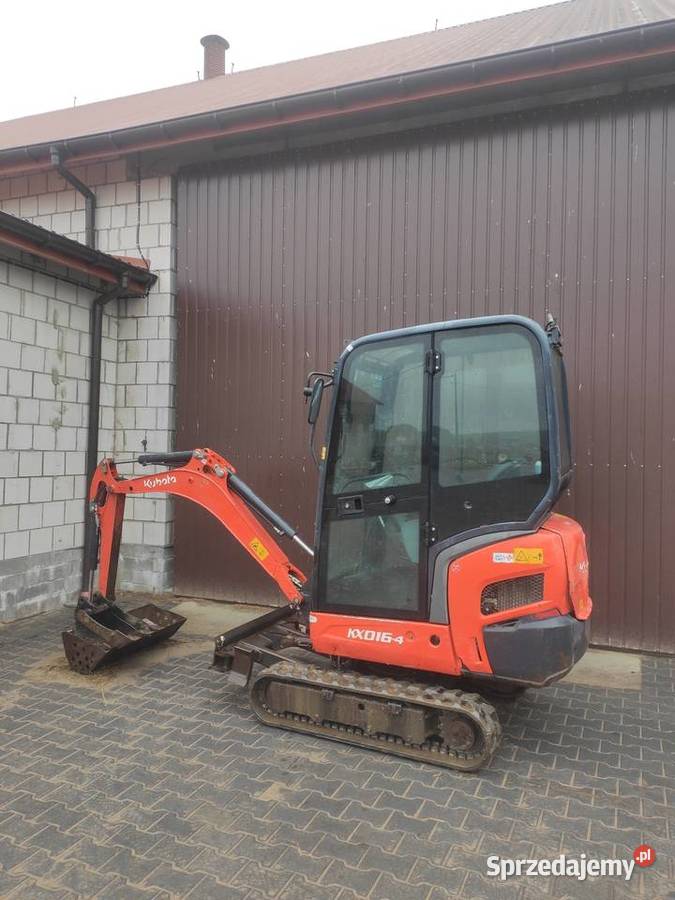 Minikoparaka Kubota kx016 2015r mazowieckie Wyszków