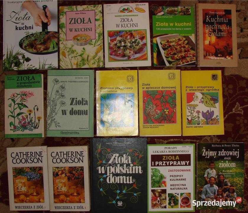 Zioła, rośliny lecznicze - książki