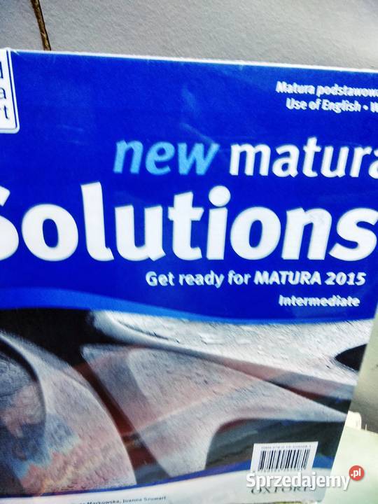 matura solutions outlet angielski antykwariat mazowieckie Warszawa