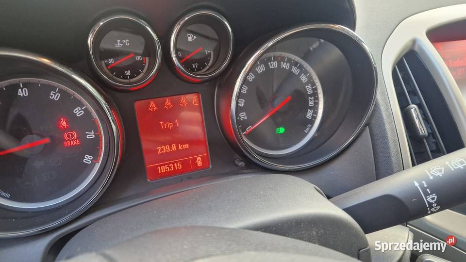 Opel Astra 16 Turbo Benzyna 180koni Niski czujnik parkowania Chełm