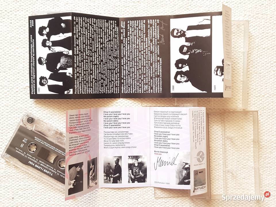 T Love kaseta Dzieci Rewolucji I Love You CD