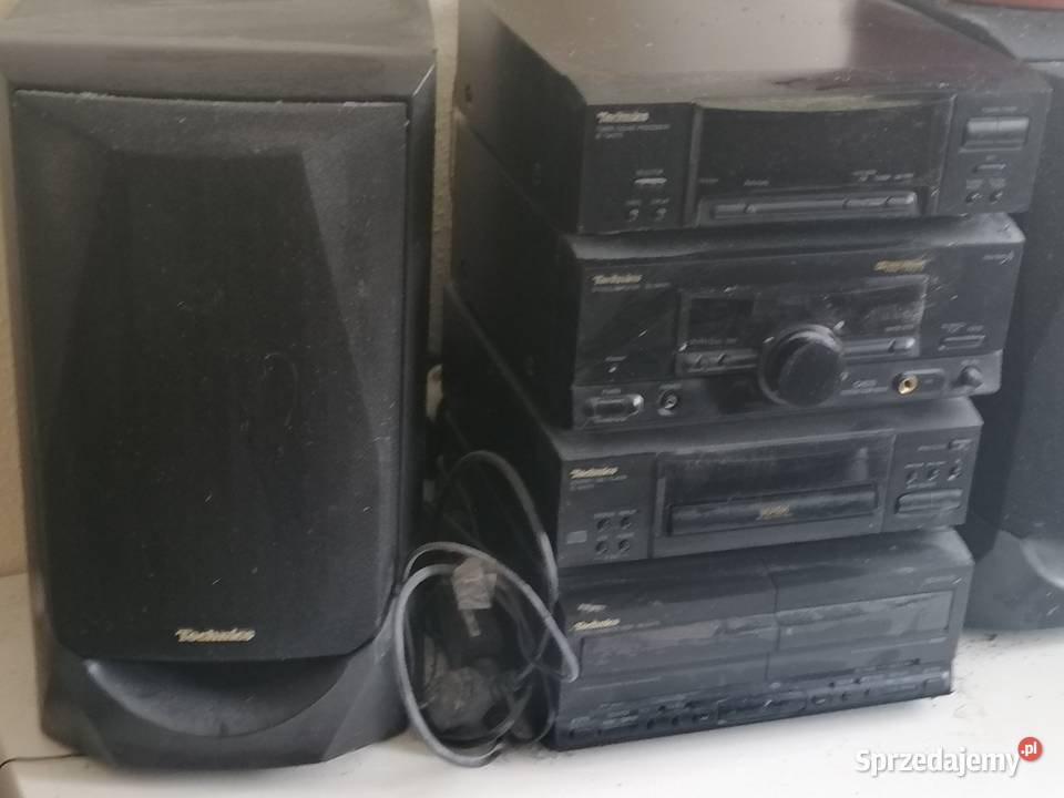 Wieża Technics STCH570 z głośnikami wyrób z lat Kraków