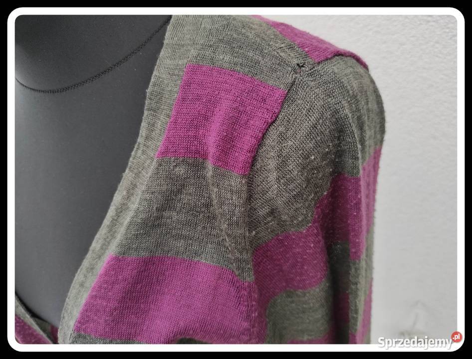 Lekki sweter kardigan 30 WEŁNA 38 M ORSAY Rozpinane Płock