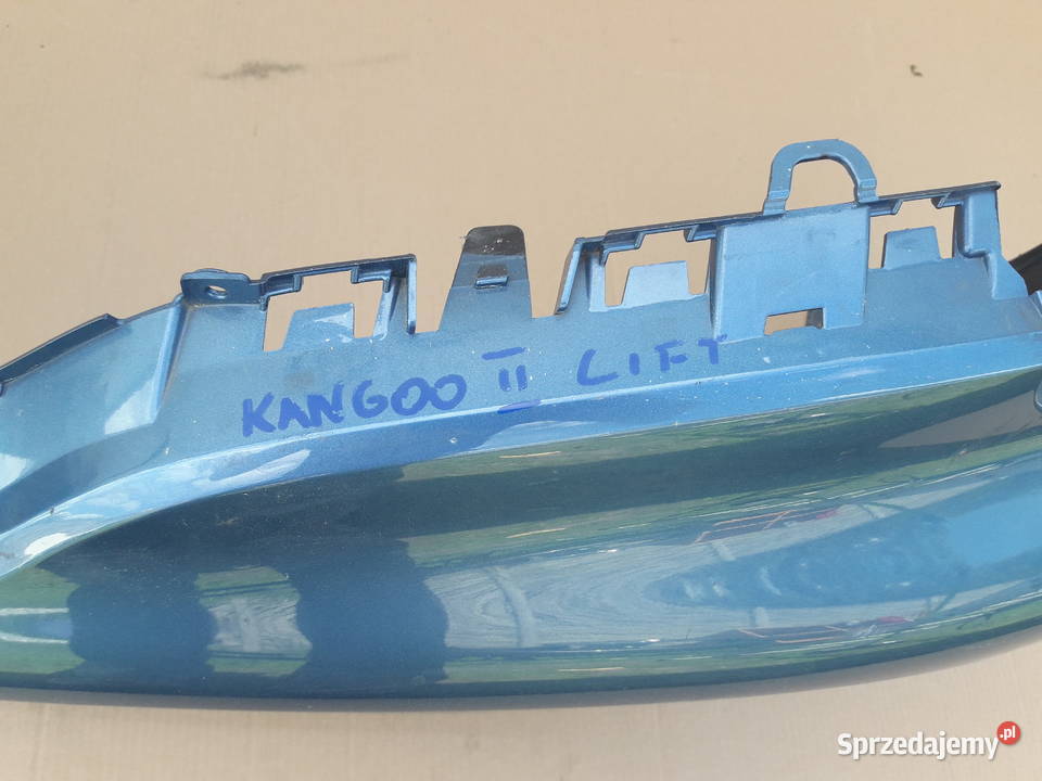 RENAULT KANGOO II LIFT ZDERZAK PRZÓD Bieleń