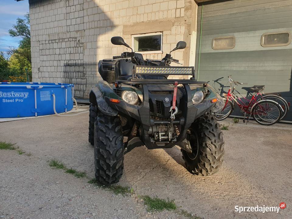 Quad yamaha grizzly 700 nie motor ciągnik pojazd Kalinowo