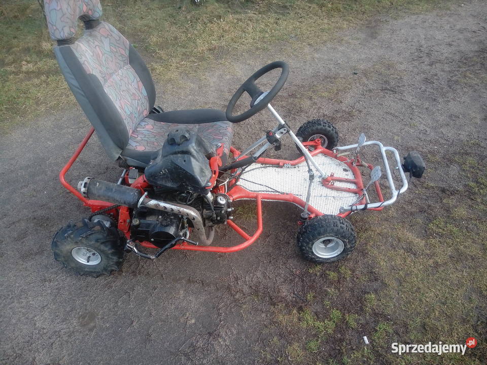 Gokart 125 czerwony Dąbrówka