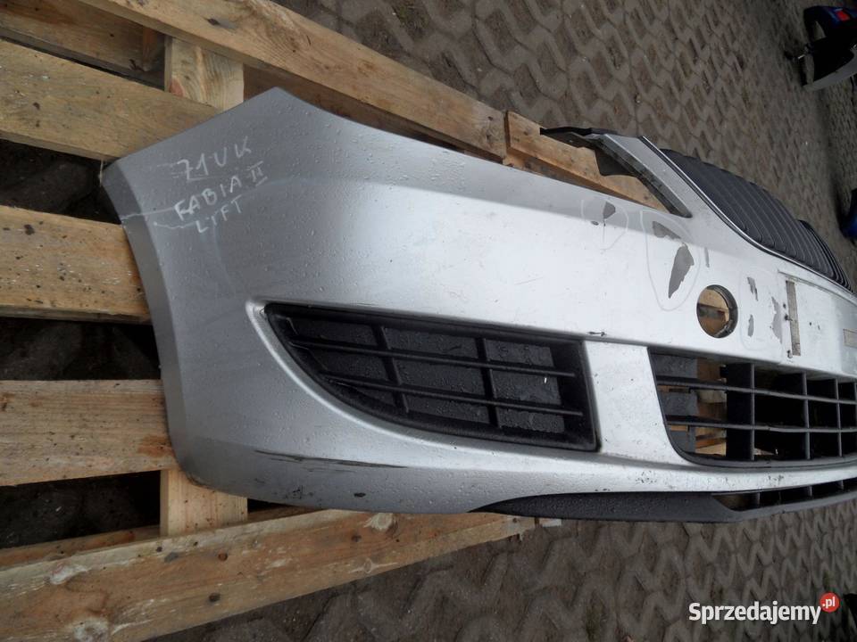 SKODA FABIA II LIFT 11r zderzak przód sprzedam