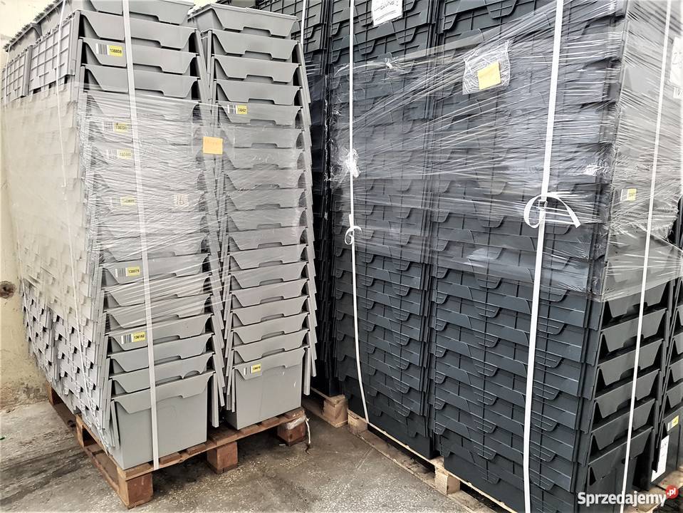 Skrzynki plastikowe pojemniki magazynowe Dzierżoniów