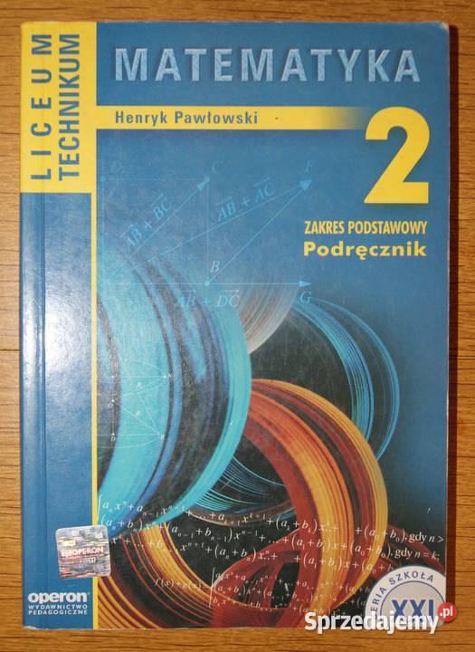Henryk Pawłowski Matematyka 2 Podręczniki