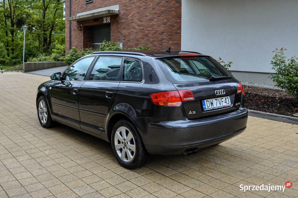 Audi A3 19TDI 2007 r Bezwypadkowy Panorama A3 dolnośląskie Wrocław sprzedam