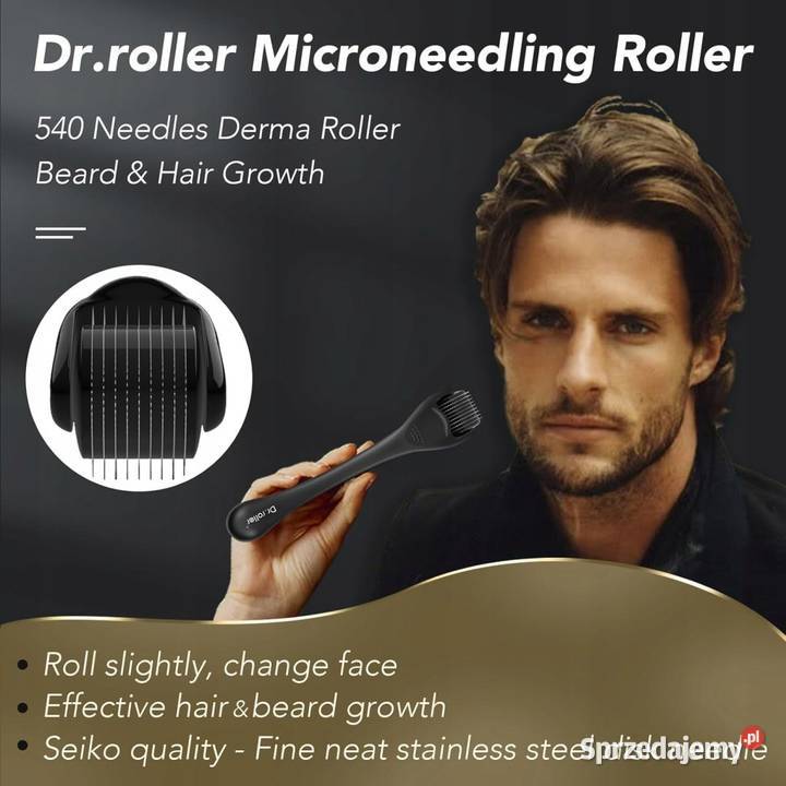 Derma Roller do stymulowania skóry włosów i Sosnowiec