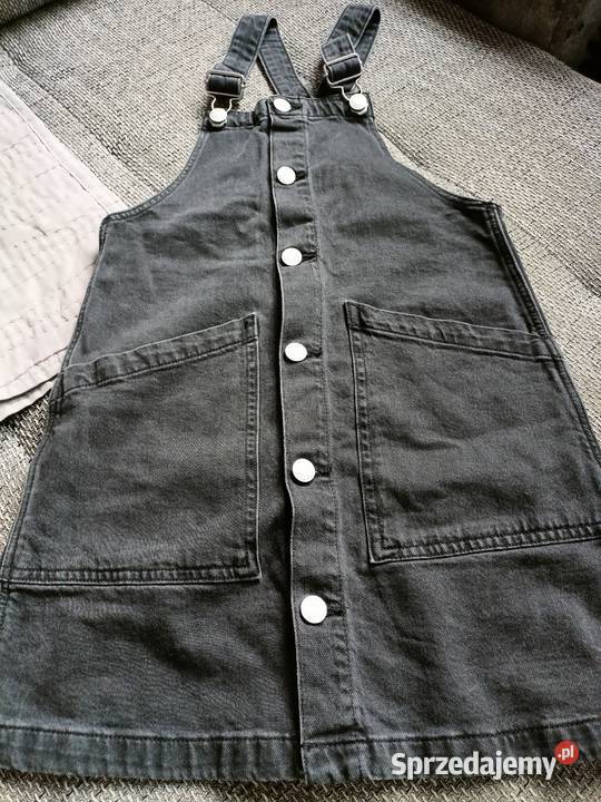 Sukienka ogrodniczka rozmiar 134 stan idealny H&M kujawsko-pomorskie Włocławek