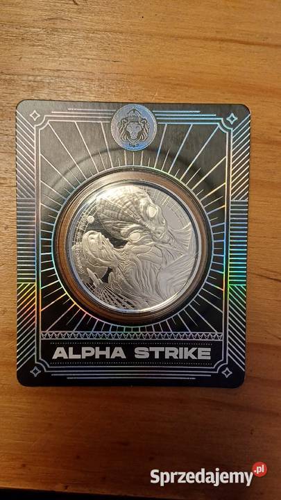 Alien 2023 certilock Alpha Strike Moneta srebrna Bielsko-Biała sprzedam