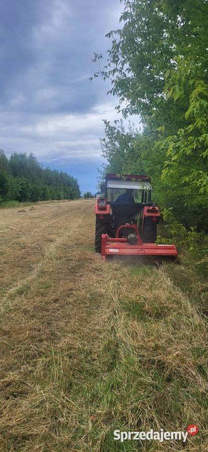 Usługi kosiarką bijakową koszenie trawy ugorów Radom ogród
