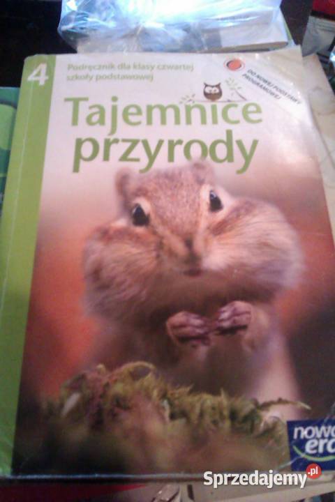 Tajemnice przyrody 4 podręcznik aukcje Warszawa