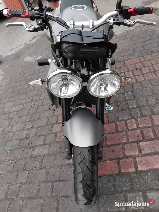 Triumph 675 Rka street triple bezwypadkowy baza naked Poznań