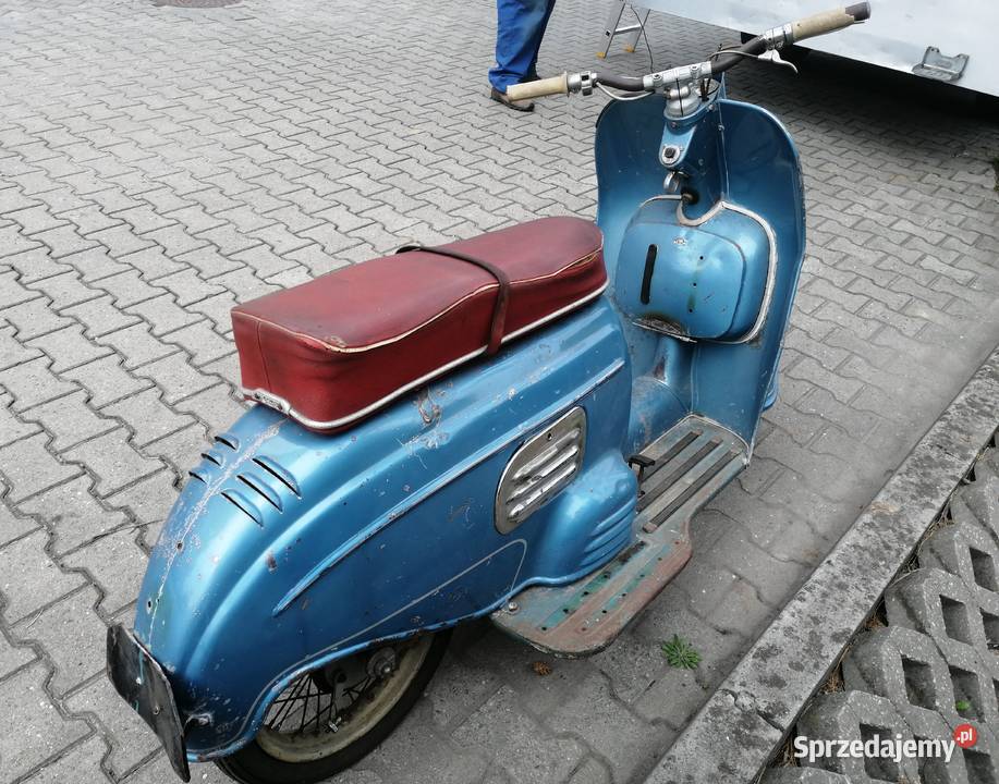 1956 Skuter Adler Junior MR100 Vespa Lambretta uszkodzony Kraków