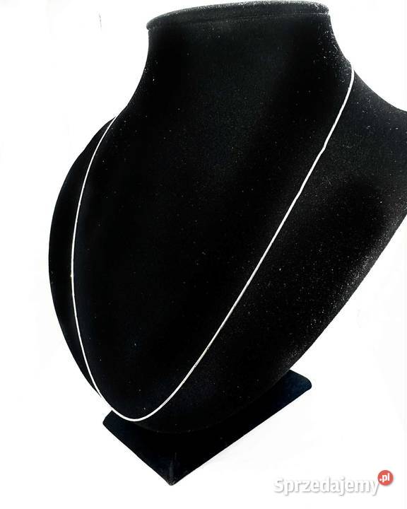 Nowy Rodowany Srebrny Łańcuszek pr 925 333g Dł Elbląg