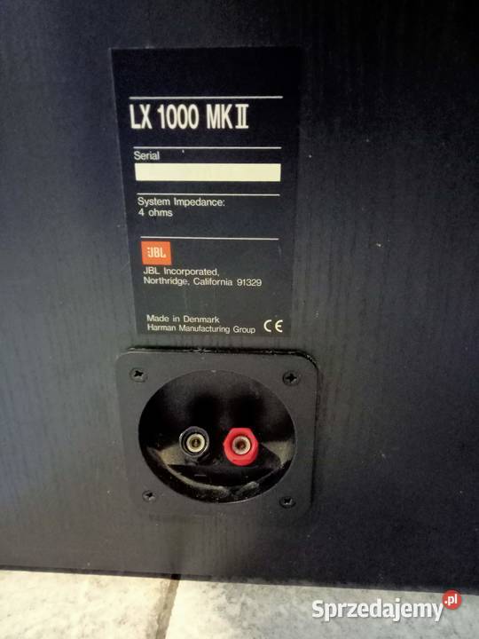 Kolumny podłogowe głośniki JBL LX 1000 MK2 Trzcianka