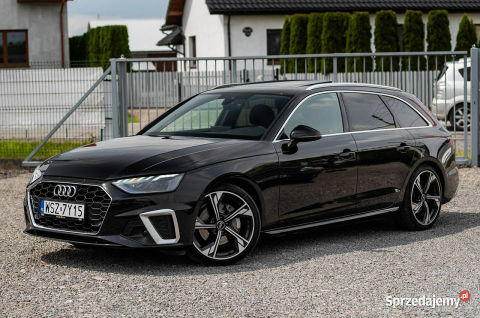 Audi A4 Avant B9 2015 łopatki zmiany biegów