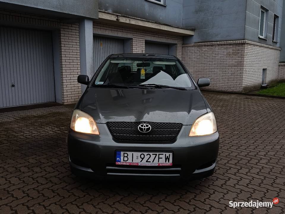 Toyota Corolla 2004 16 benzyna z instalacją LPG manualna Białystok