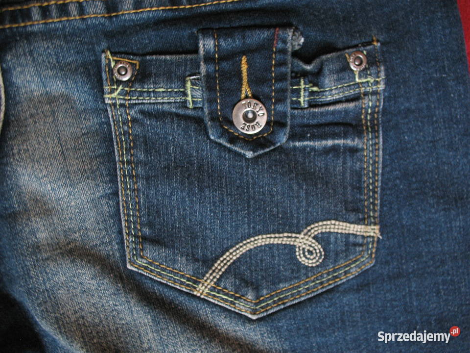 Szorty spodnie bermudy Jeans 40 L biodra 104 Siedlce