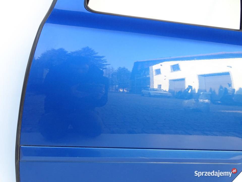 DRZWI LEWY TYŁ LEWE TYLNE LF5W SKODA OCTAVIA II