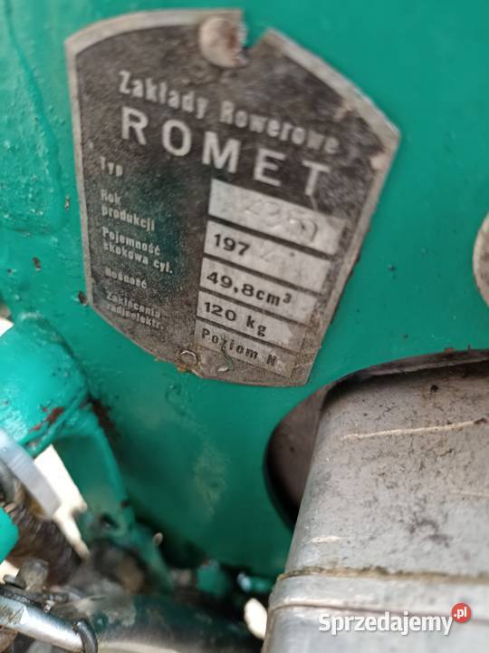 Romet komar 2350 zielony na chodzie nie wsk 111km Kołaczyce sprzedam