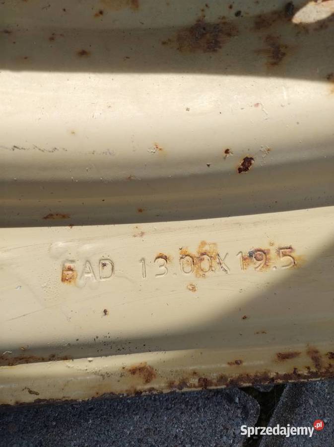 Felga stalowa tir 1300X195 stalowe sprzedam