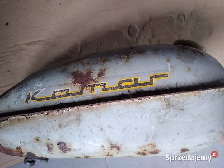 Komar bak zbiornik paliwa pozostałość Kruszwica