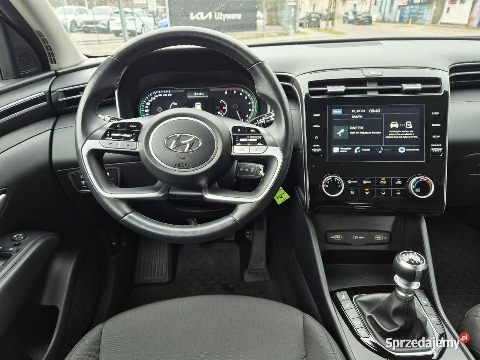 Hyundai Tucson 16 TGDI 150 2WD 6 MT Wersja elektryczne lusterka Bełchatów