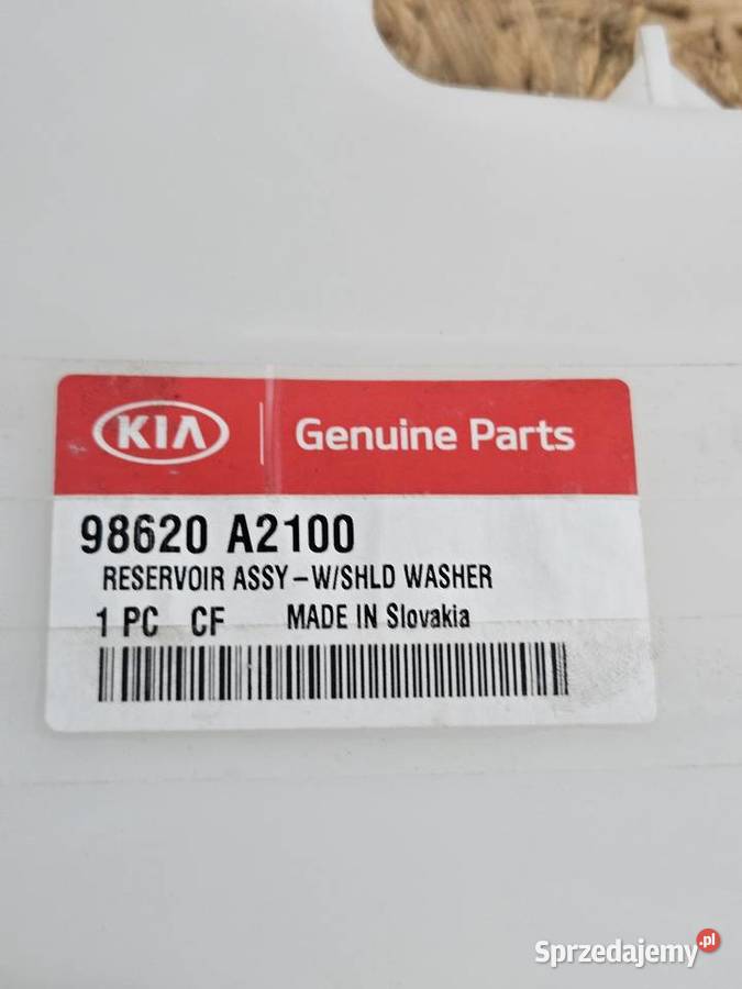 ZBIORNICZEK SPRYSKIWACZY KIA CEED II 2 NOWY Warszawa