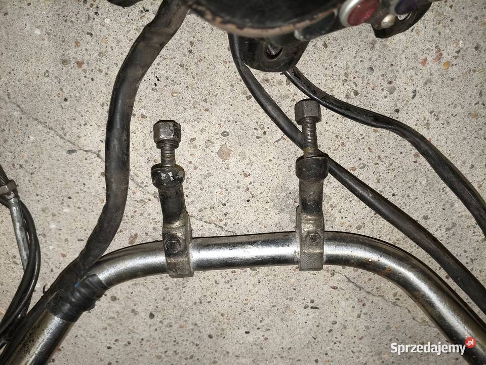 Kierownica konsola lampa instalacja elektryczna Kierownice motocyklowe Leszno