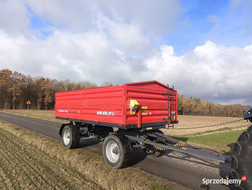 Przyczepa rolnicza IFA hw 6011 1986 bss Ifa Przyczepy rolnicze Bychawa