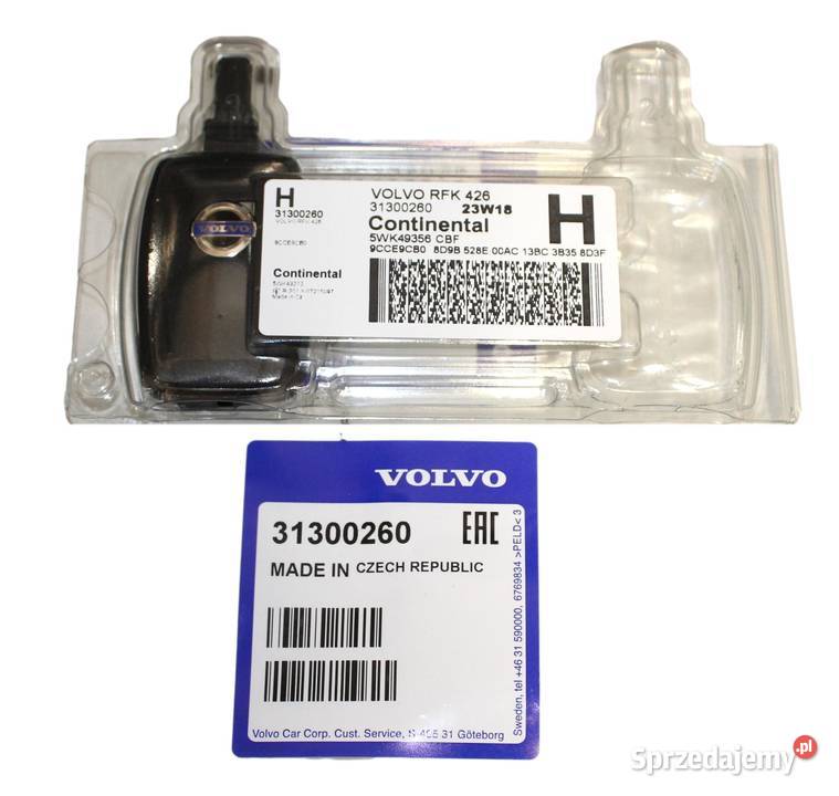 VOLVO C30 C70 S40 V50 kluczyk pilot 426MHz Jap Bielany Wrocławskie