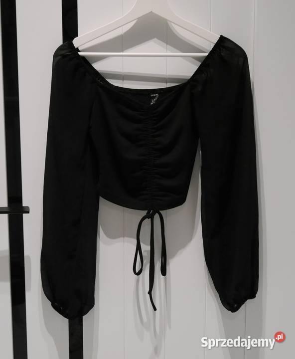 Shein fajna krótka bluzka wiązanie 34 XS Wrocław