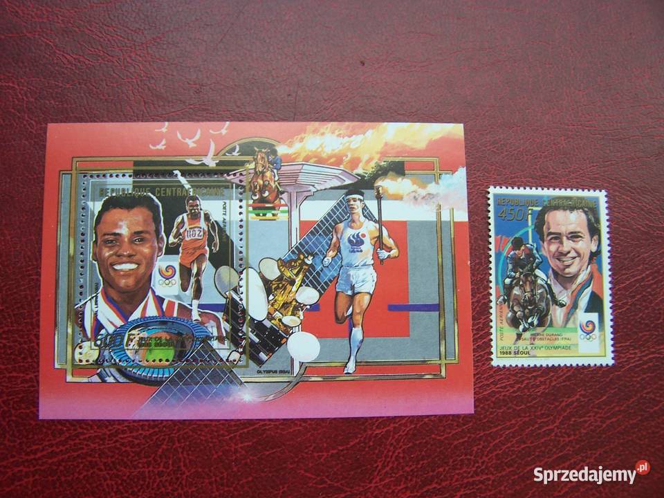 Centralna Afryka 1988 MNH Mi 1358 Sport Tychy